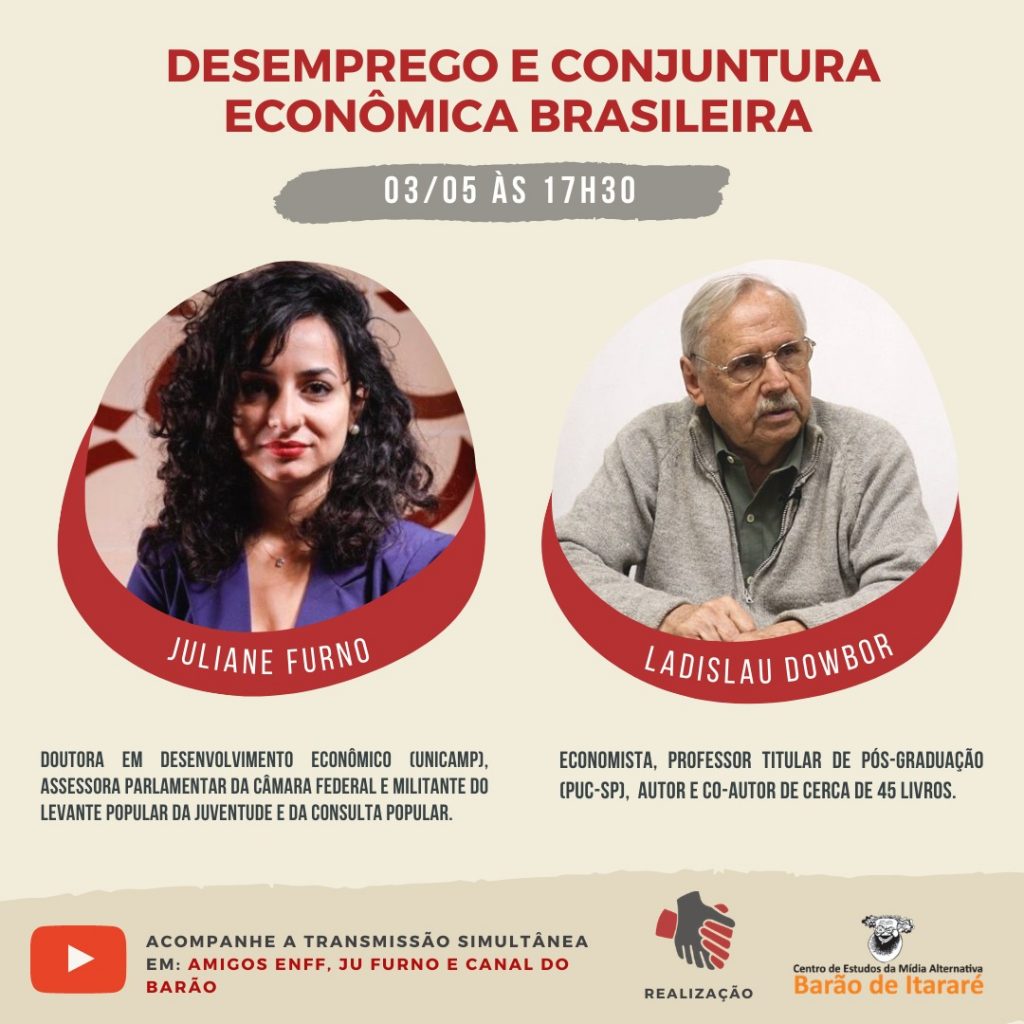 Live: Desemprego e Conjuntura Econômica Brasileira